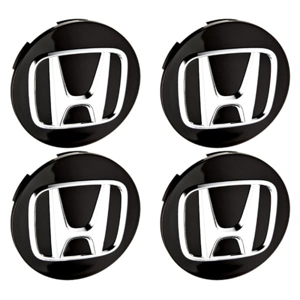 Honda 4 kpl Keskikupit [YJD] 58mm - Svart