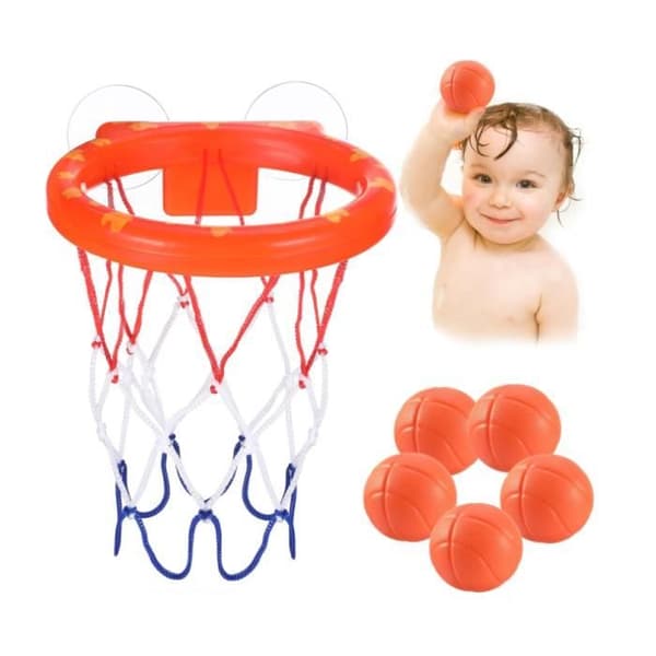 Badelegetøj - Ikke specificeret - Basketballkurv - 5 bolde - Farverigt - Miljøvenligt[YJD] Colored
