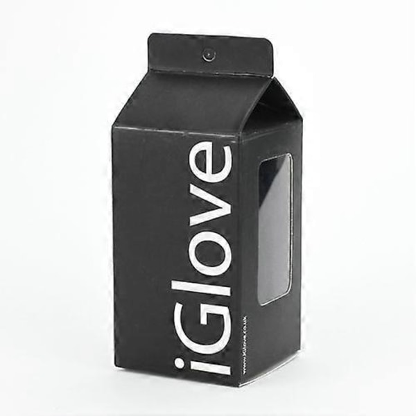 IGLOVE Sammenvævede Touch Screen Handsker til iPhone iPad og Kapacitive Touchscreen Enheder; Sort[HK]