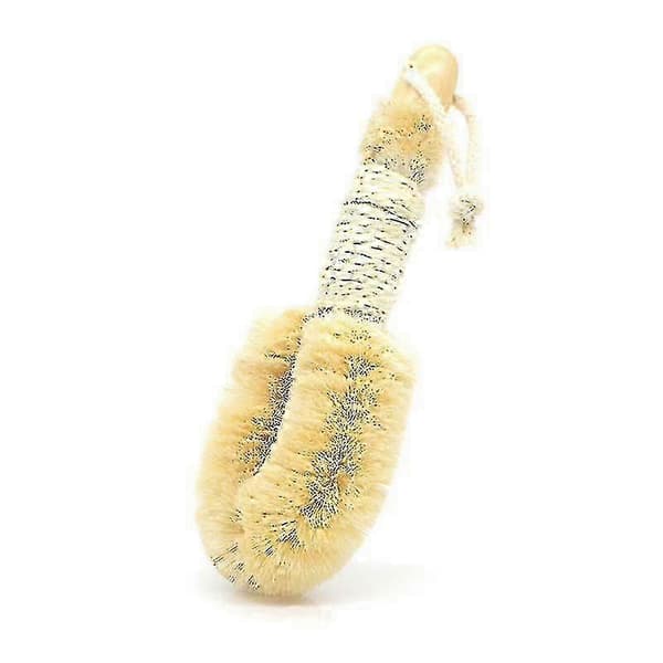 Naturlig Sisal Bust Badebørste, for Tørr Hud, 9\" Lengde, 0796[YJD]