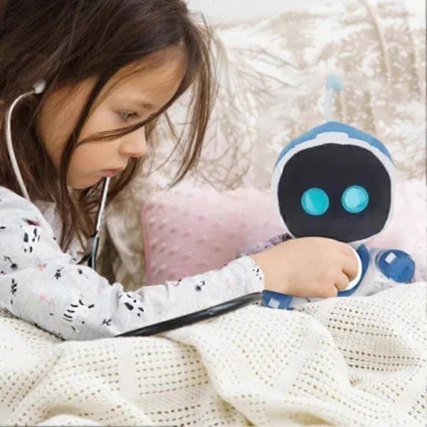 Astro Bot Plyschleksak - Mjuk Fylld Dock Cuddly Comfort Leksaker för Barn, Perfekt Födelsedagspresent för Barn Pojkar Flickor_v (YJD) Girl