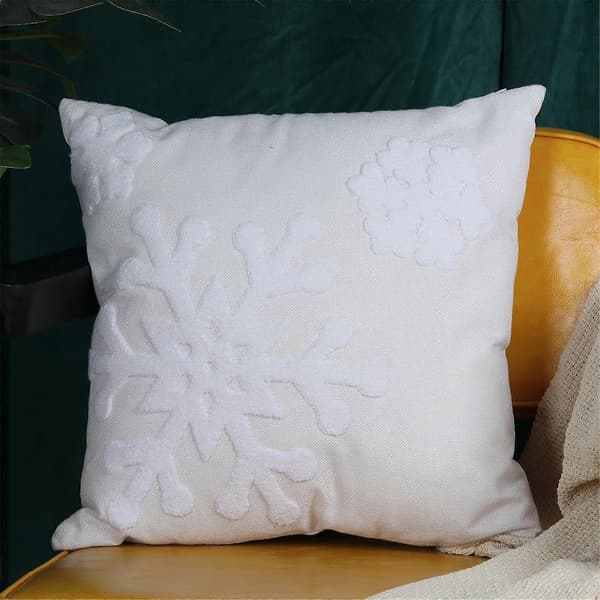 Juleputetrekk 45x45cm Festlig putetrekk til sofa og soverom Juledekor til hjemmet[YJD]