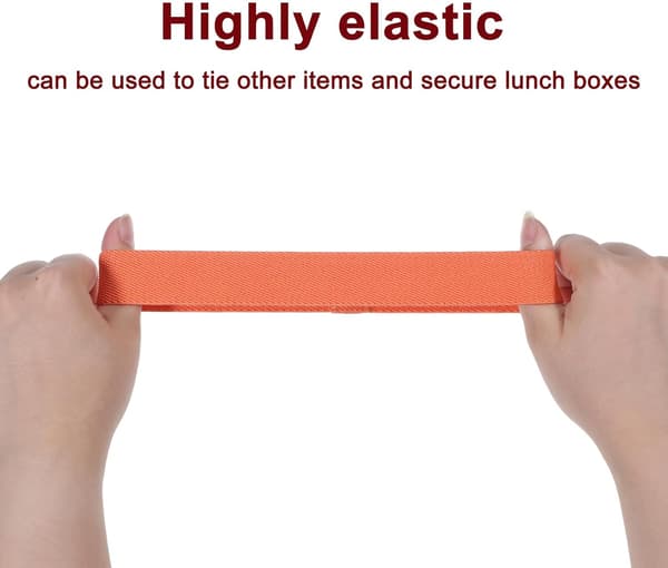 5 stk Ento Box-stropp, matboksbånd brødboks festestropper Bento Box gummibånd for Bento-bokser matbokser gummibånd erstatning [YJD]