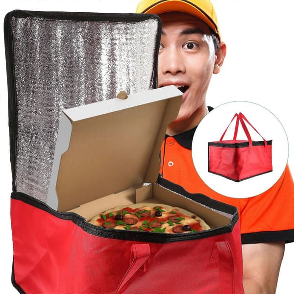 1 stk. Isolert takeaway-pose, multifunksjonell isolasjonspose, varmepose [YJD] Green 35X35X22CM