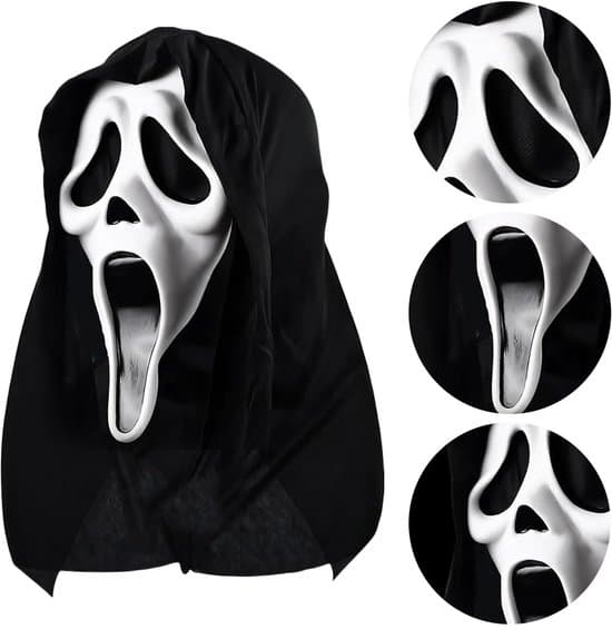 Halloween Skräckmask 48x18CM Latex Material[YJD]
