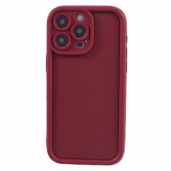 iPhone 14 Pro -kotelo, Pehmeä TPU Mattainen Pinnoite Puhelimen Kotelo (YJD) Wine red iPhone 14 Pro