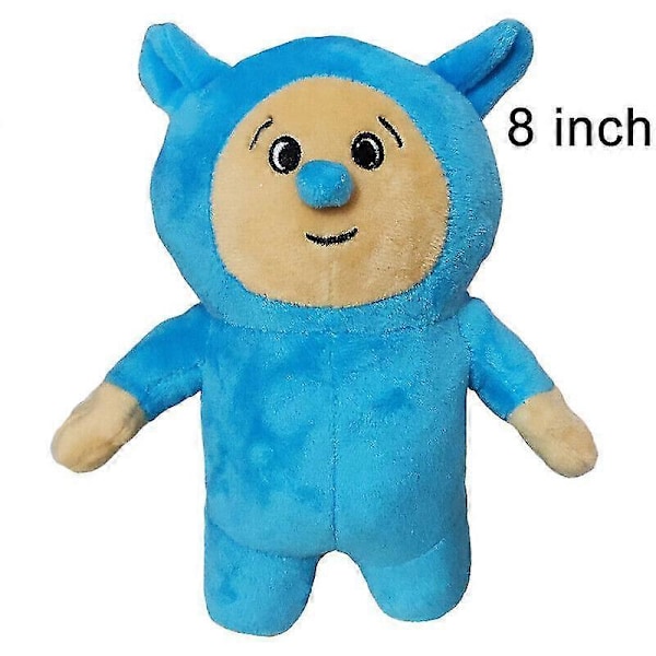 Baby TV Billy ja Bam Bam -hahmo Pehmolelu Pehmeä Täytetty Nuken Lapsille Lahjaksi Blue