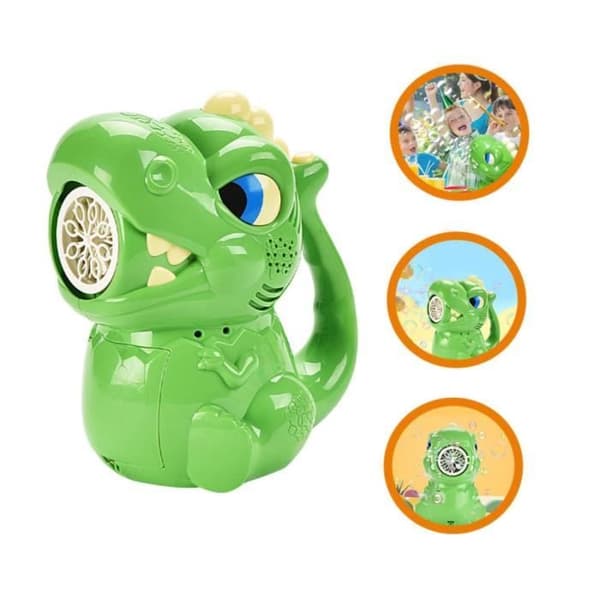 Bobleleke Bærbar Boblemaskin Boblemaskiner Dinosaurformet Boblemaskin Boblemaskin[YJD]
