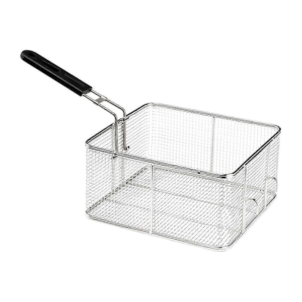Fritekurv Fritteringskurv Mesh Kurv Kraftig Dørslag Frityrkoker Kurv Matpresentasjonskurver for BBQ Restaurant Party[YJD] style E