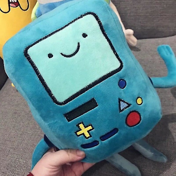 28-42cm Finn Jake Bmo Mjuka Stoppade Djurdockor Kreativa Äventyrtid Plyschleksaker Cartoon Stoppade Dockor Barnpresenter (YJD) 28cm