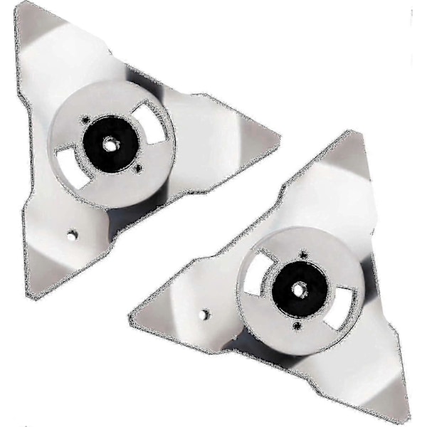 2-pack ersättningsblad för Robomow robotgräsklippare RS TS MS RC TC MC modeller rostfritt stål[YJD]