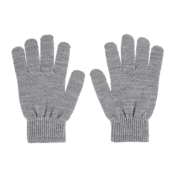 Dam Touch Screen-Handske Vinter Varm Tjock Stickad för Smartphone Tablet One Size[YJD]