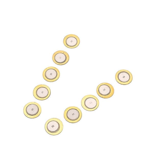 Piezo-skivor för akustiska gitarrer och instrument, 20-pack [YJD]