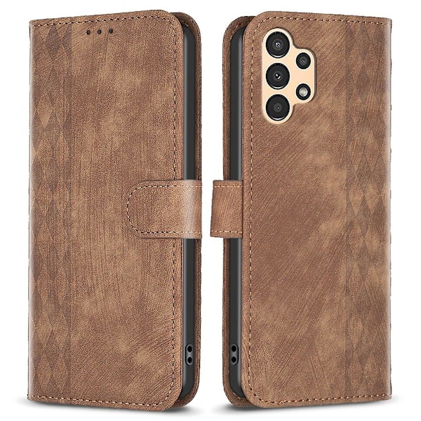 Til Samsung Galaxy A23 4G/A23 5G (Global Version)/M23 5G/M13 4G/F23 5G Telefonetui Tegnebog Mønster Sta[HK] Brown Style C Samsung Galaxy A23 4G