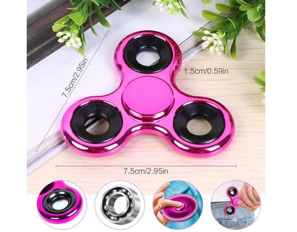 Fidget Spinner Sensorisk Håndlegetøj Angst- og Stresslindrende Håndspinner Gaver til Børn Tasker[YJD]