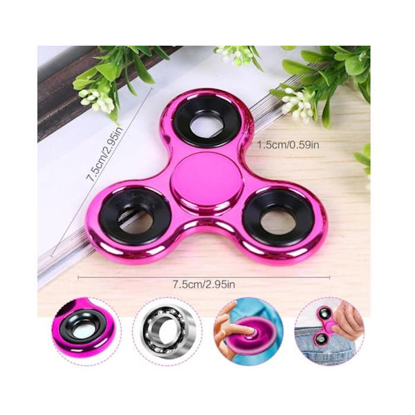 Fidget Spinner Sensorisk Håndleketøy Angst og Stresslindring Håndspinner Gaver til Barn Vesker[YJD]