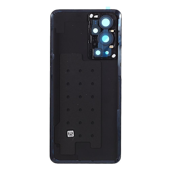 För OnePlus 9 Pro 5G OEM Batterihölje Reparationsdel + Kameralinsöverdrag (YJD) Black OnePlus 9 Pro 5G