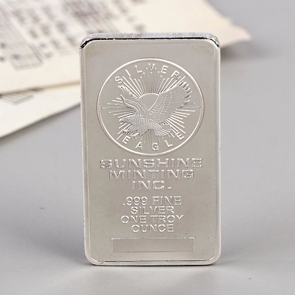 Silver Bar 1 Uns USA Myntsamling[YJD]