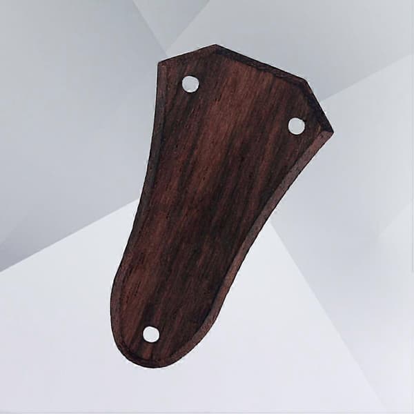 Trussrod-deksel 2 stk. 3 hull rosentre for akustisk gitar reservedeler [YJD]