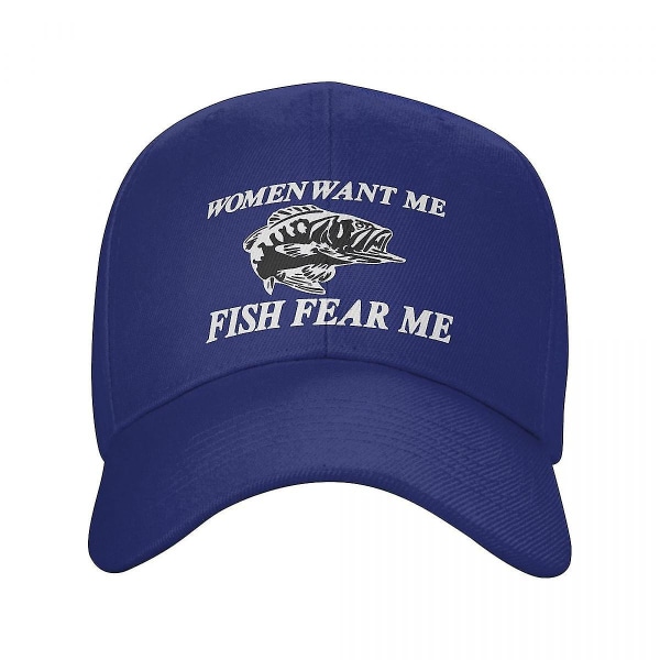 Punk kvinnor vill ha mig fisk frukta mig cap Män kvinnor Justerbar Fiske Fiskare Trucker Hatt Sport