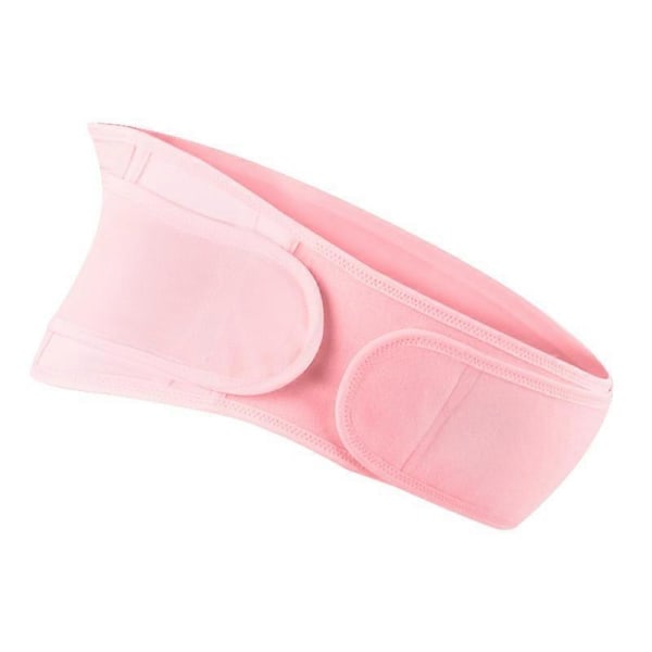 Graviditetsstöd Magebälte, Andningsbart Justerbart Magebälte för Ligament, Nedre Rygg och Bäckenstöd [HK] Pink