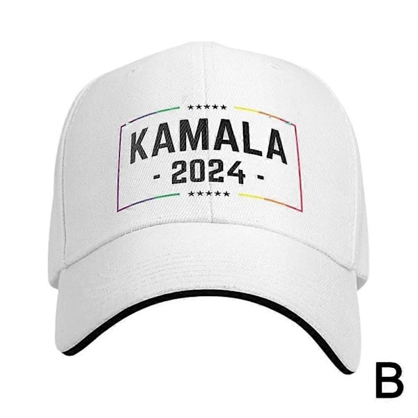 Kamala Harris 2024 Caps Kamala Harris for President Caps Harris Kamala Caps  (YJD) White