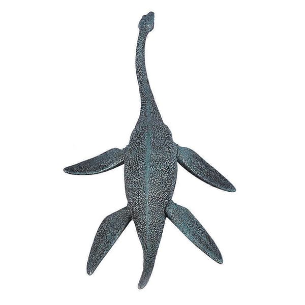Handmålad förhistorisk Plesiosaurus-leksak, giftfri och hållbar pedagogisk figur [YJD]