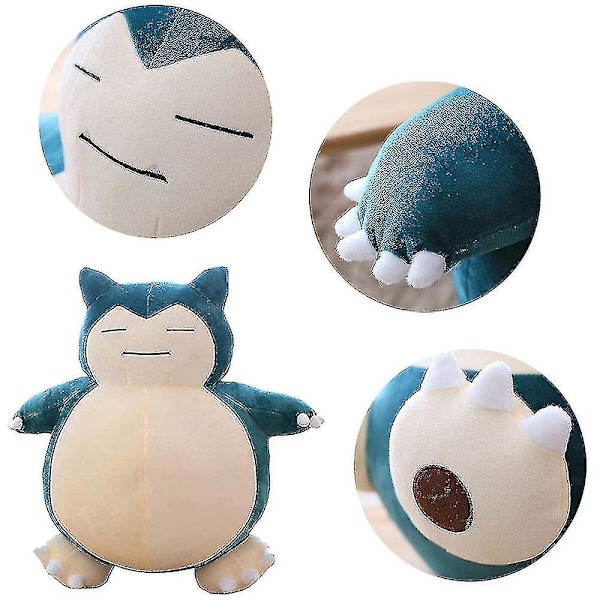Snorlax Plyschleksak, Jumbo Snorlax Mjuk Kudde Söta Stoppade Dockor - (FMYED)