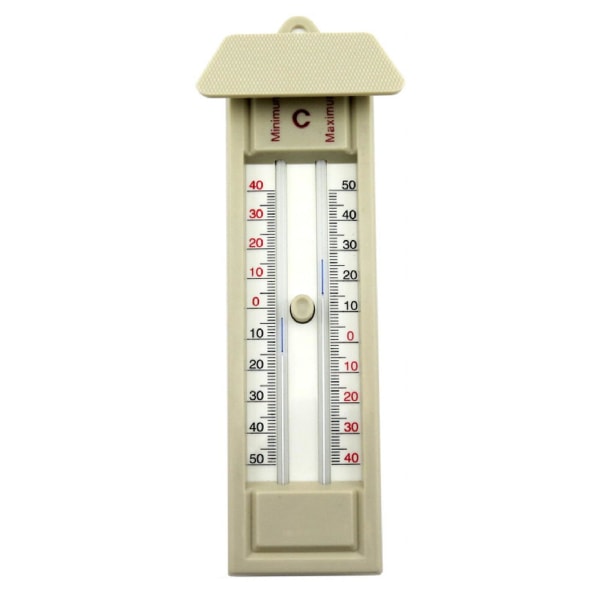 -40 Till 50 Växthus Max-min Press Termometer Hemtemperaturövervakningsverktyg Au