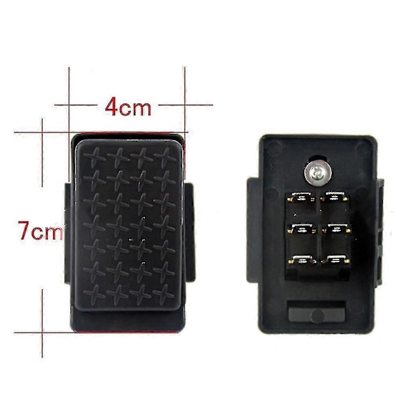 Elektrisk Gaspedal Återställningskontrollbrytare för Elbilar Leksaker [HK] 1 pc Complete 6 contacts