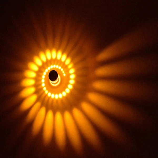 Numb 3 Watt LED, Lampe, Badlampe, Lampe, Lampe, Lampe, Gul[YJD]