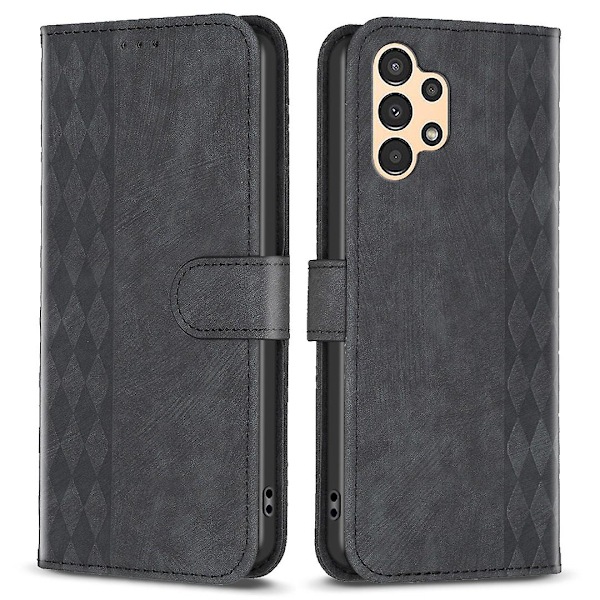 Til Samsung Galaxy A23 4G/A23 5G (Global Version)/M23 5G/M13 4G/F23 5G Telefonetui Tegnebog Mønster Sta[HK] Black Style E Samsung Galaxy A23 4G