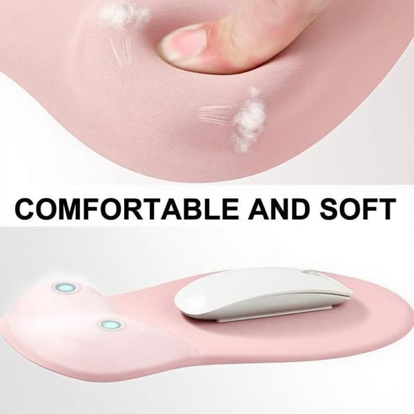Ergonomisk musematte med gel håndleddsstøtte for optimal komfort på kontoret og under spilling - Gaming musematte for datamaskin [YJD][YJD]