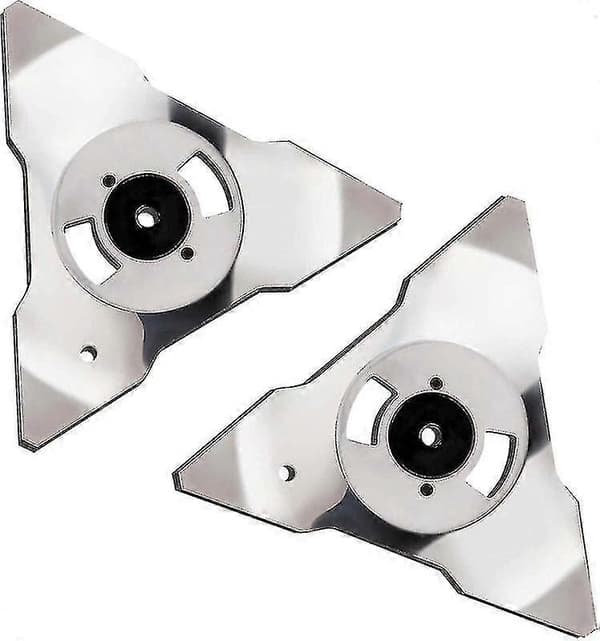 2-pack ersättningsblad för Robomow robotgräsklippare RS TS MS RC TC MC modeller rostfritt stål xh  (YJD)