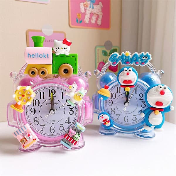 Hello Kitty ja ystävät Anime herätyskello minikeittiöteemalla [YJD] doraemon