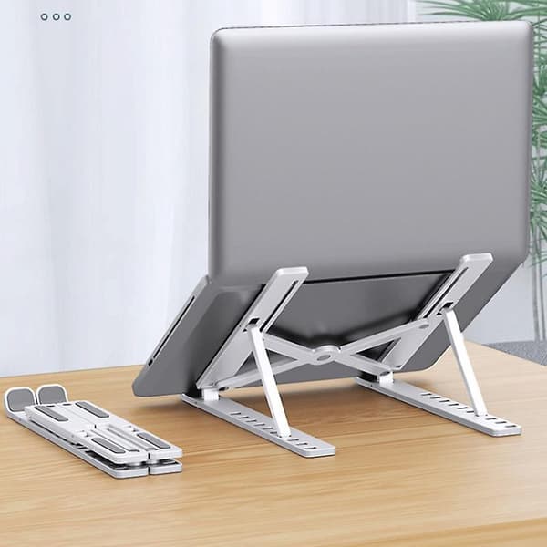 Ny Bærbar Computer Stand Bærbar Holder Foldbar Plastik Til Notebook Tablet Stand[YJD] A2 1pc