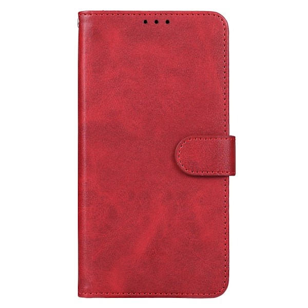 DOOGEE N55 -puhelimen nahkakuori (YJD) Red