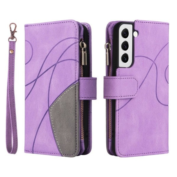 KS Lommebok-etui for Samsung Galaxy S22 - Lilla [kk]