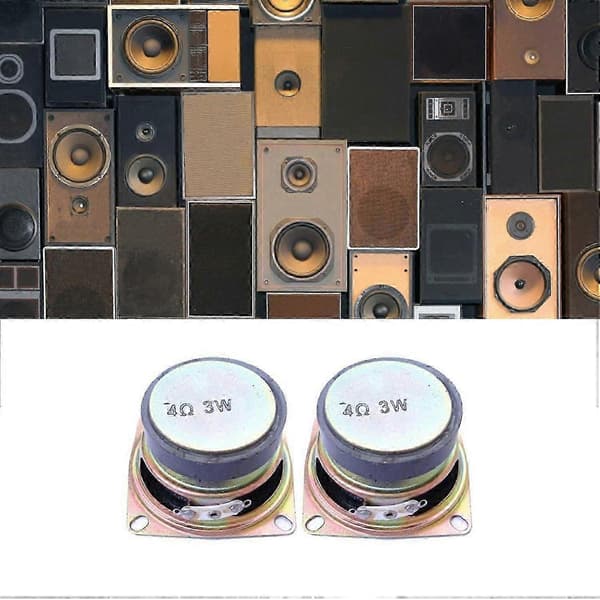 Högtalare Mini Stereo Metall Full Range Högtalarbox för Hem-XY[YJD]