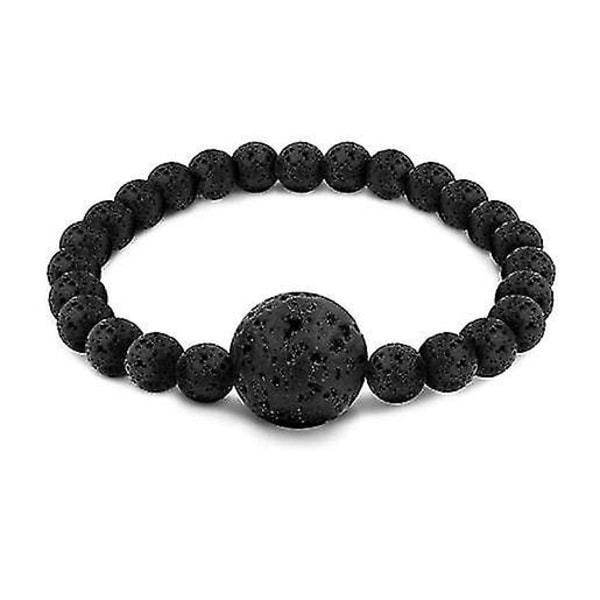 2-pak Anti Kvalme Armbånd til Børn og Kvinder, Søsyge Kvalmelindringsarmbånd til Køresyge, Rejsesyge [HK] 2pcs-black