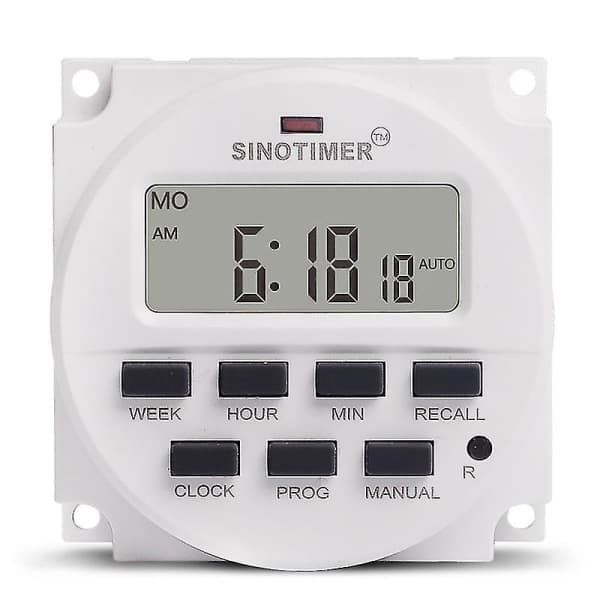 LCD Digital Timer 12V DC 7 Kanal Programmer Stopur[YJD]