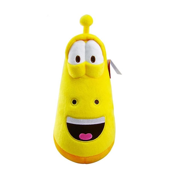 10cm Larva Plyslegetøj Gul Insekt Rød Insekt Hot Cartoon Larva Legetøj Fyldt Dukke (YJD) 9cm Red