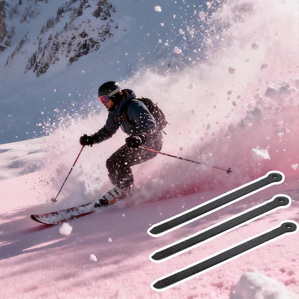 Plastik Binding Ski Ankelstrop Meget Elastisk Snowboard Binding Stigestrops Udskiftning Vinter Sports Tilbehør[YJD] 230MM
