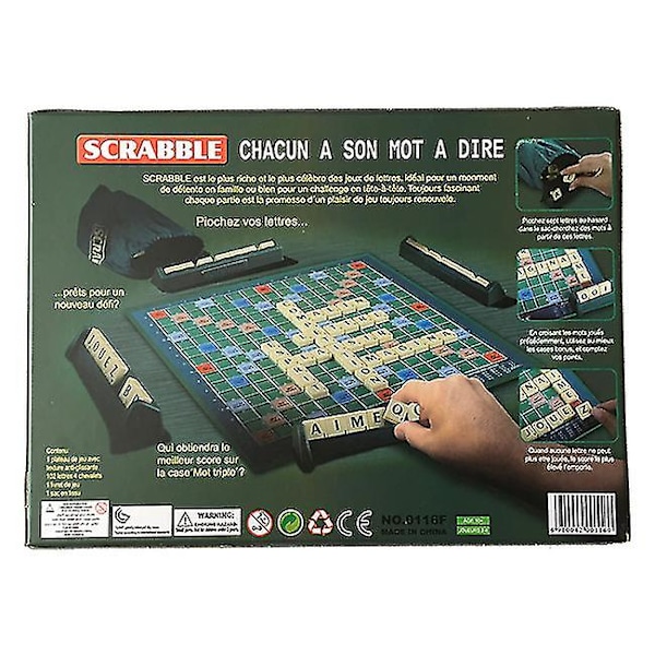 Scrabble-peli Lapsille Lautapeli (YJD) English version