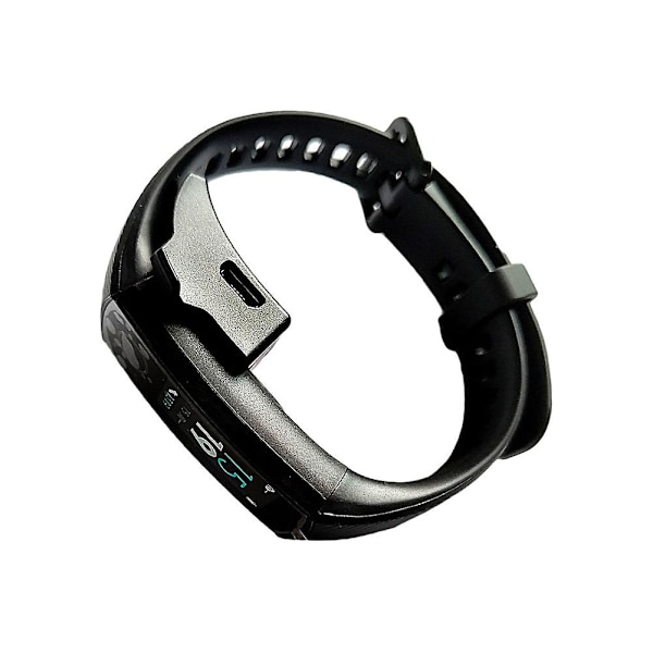 Ersättning USB-laddare klämma laddningsdocka kompatibel Huawei Honor Band 3 Pro/4/5/b19  (YJD) Black