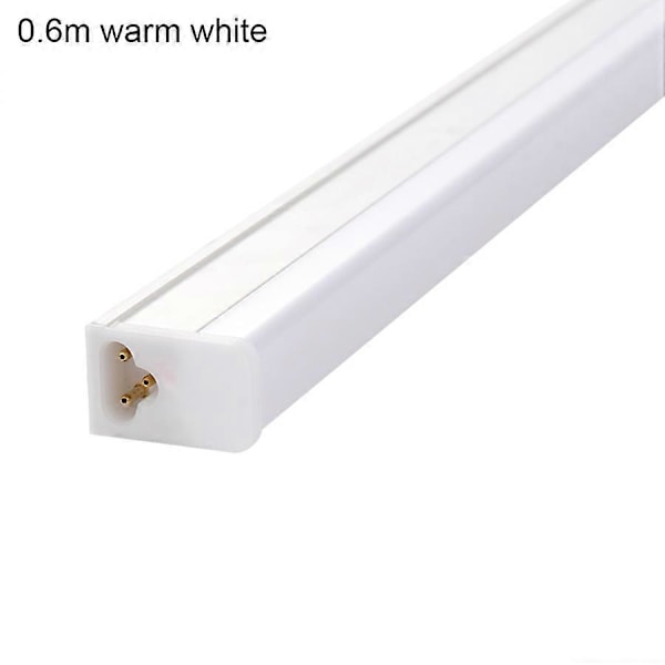 220V LED T5 putkilamppu, integroitu design, PVC, lämmin/kylmä valkoinen [YJD] Boy White