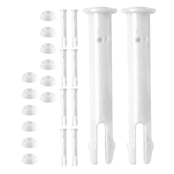 Plaststift för poolanslutning Pooltillbehör 40-pack [YJD]