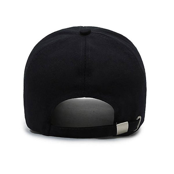 Hatt for menn i bomull, solhatt, caps, caps  (YJD) Navyblue 56-60cm