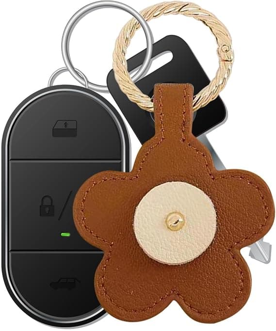 Generisk rejsehat og bagageclips - Blomsterformet kunstlæderhat og bagageclips | Shopping (JYD)