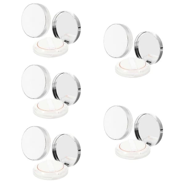 Cushion Foundation Etui til opbevaring med spejl 10 stk. bærbare pudderdåser [YJD]